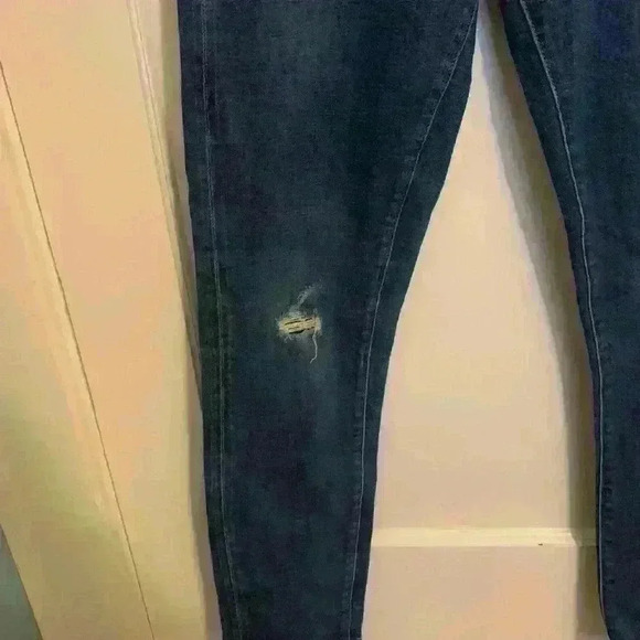 Pilcro and the Letterpress Distressed Slim Boyfriend Jeans, Womens Size 25 - Picture 5 of 9